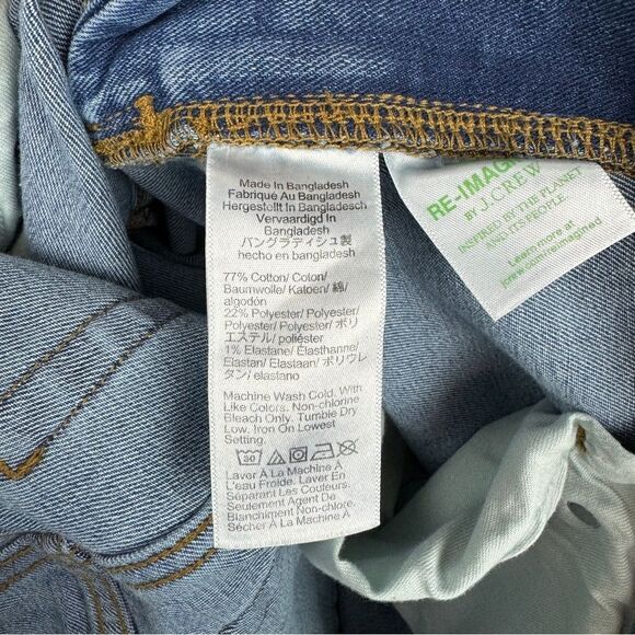 J. Crew Men's Slim-Fit Tapered Leg Flex Jeans TruTemp365 Size 30x32 - Picture 7 of 7